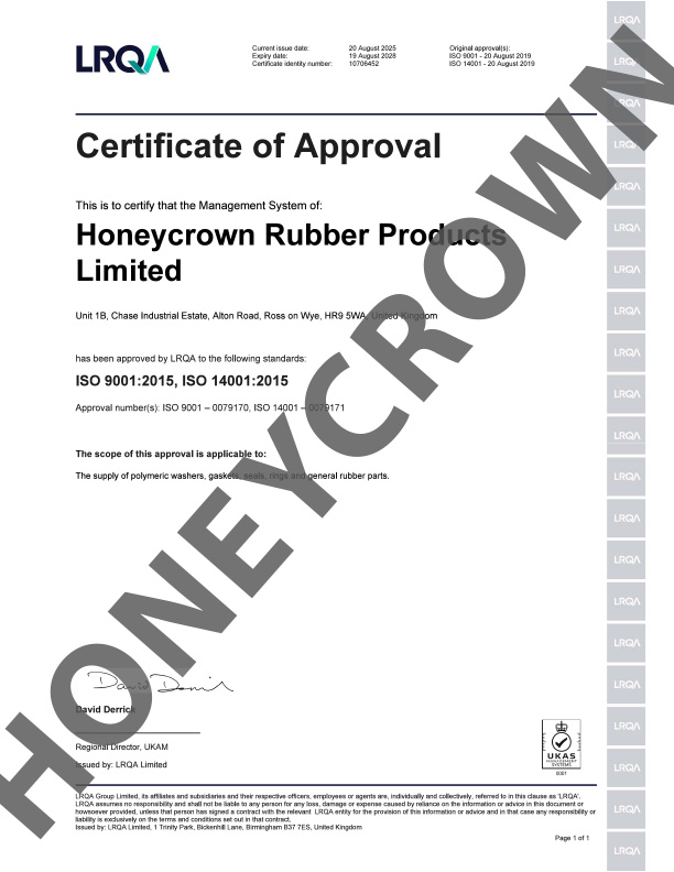 LRQA Certificate 2025 - 2028